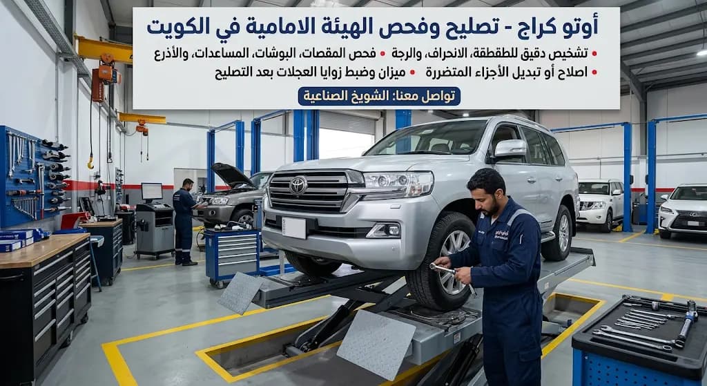 تصليح الهيئة الامامية في الكويت كار ستوب