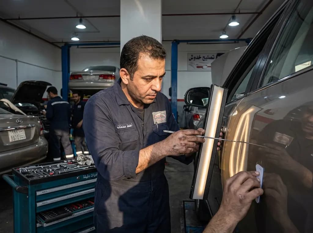 شفط الصدمات في الكويت كار ستوب